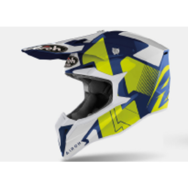 AIROH Airoh Wraap Peak Raze Blue Gloss